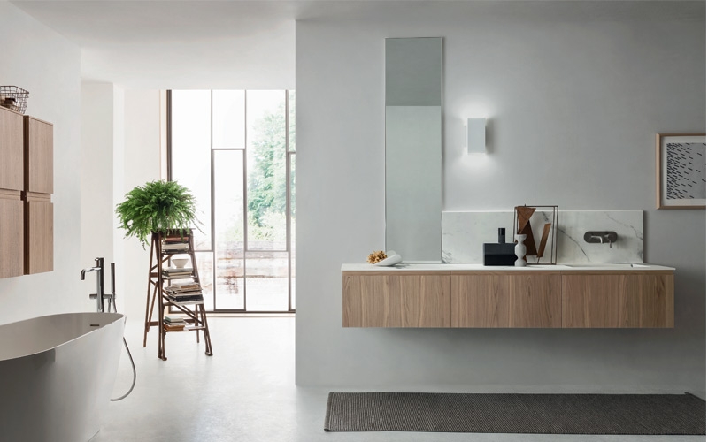 mobili bagno in legno