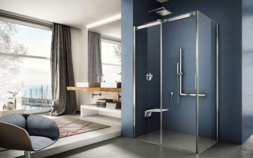 box doccia provex cabina colore blu