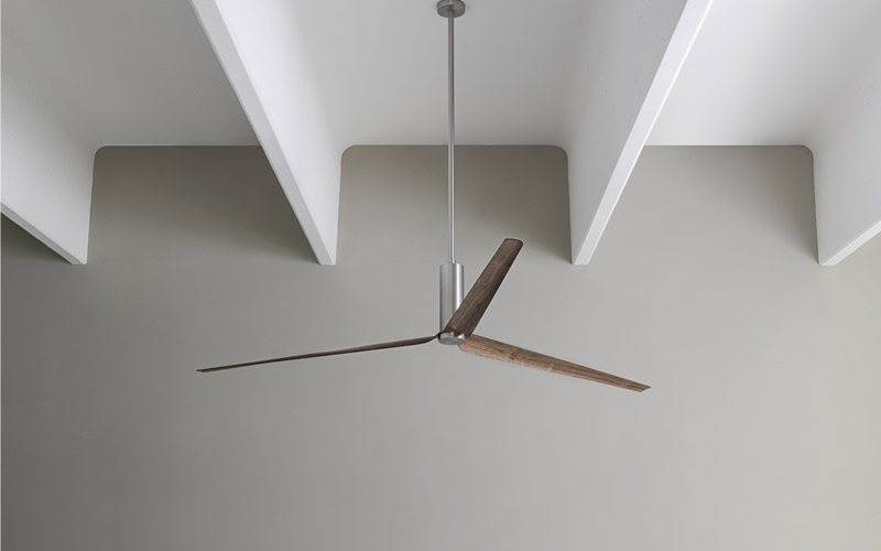 ventilatore con pale variante in legno ariachiara di cea